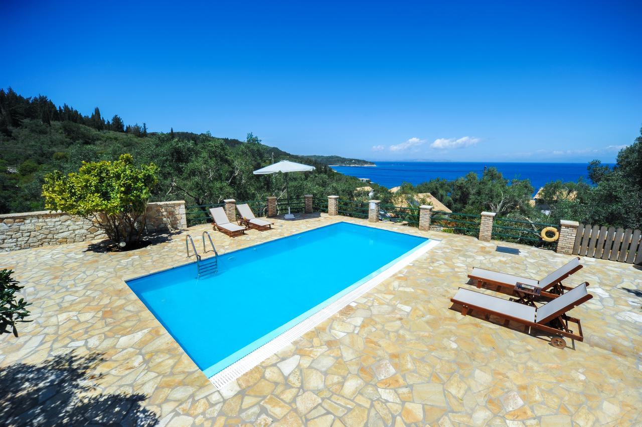 Kipos Villas Gaios Bagian luar foto
