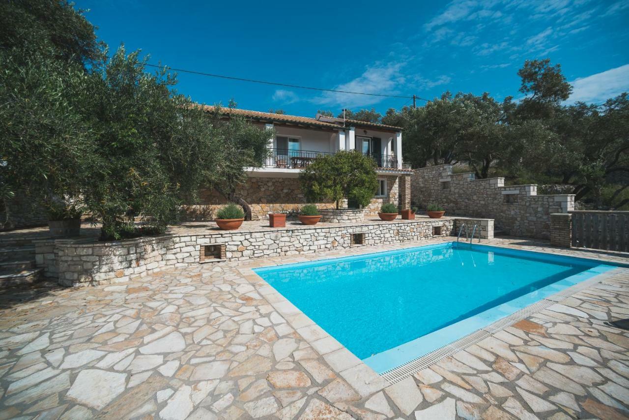 Kipos Villas Gaios Bagian luar foto